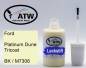 Preview: Ford, Platinum Dune Tricoat, BK / M7306: 20ml Lackstift, von ATW Autoteile West.